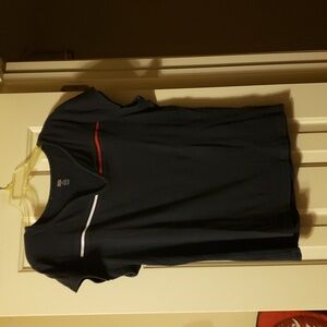 Tommy Hilfiger Navy Blue Short Sleeve Top Size XL